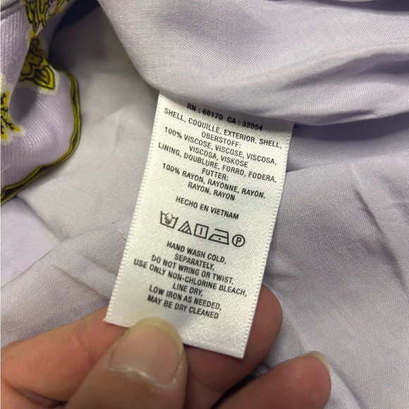 Anthropologie Womens Maeve Echarpe Medallion Scarf Print Lined Pleater Skirt 18W - Picture 6 of 9